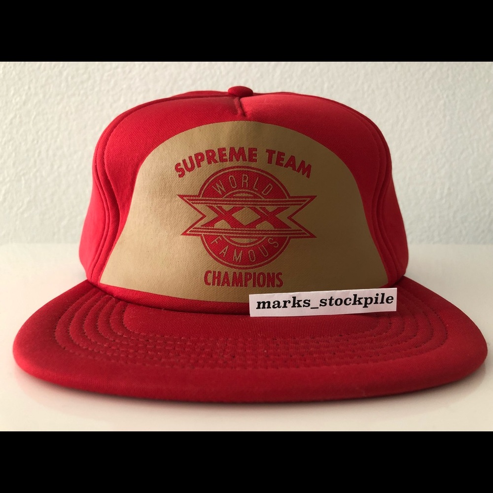 Supreme X Starter Team World Champions Snapback Gem
